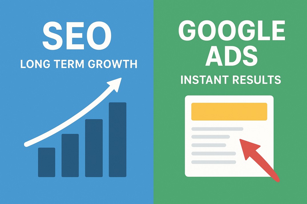 SEO vs Google Ads India 2025